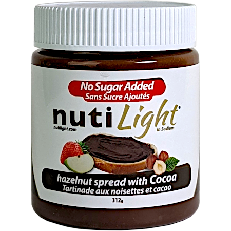 No Sugar Added Hazelnut Spread with Cocoa